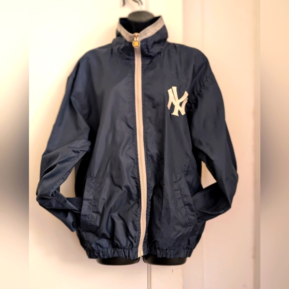 First Down Yankees Windbreaker